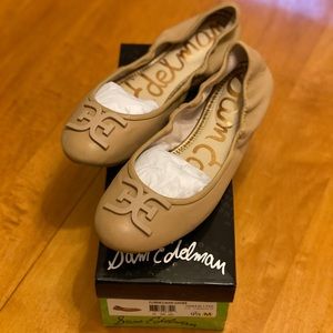 NIB Sam Edelman Florence Ballet Flats 9.5 Beige